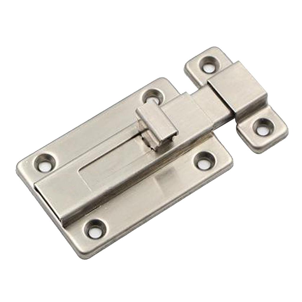 Sturdy Door Security Slide Latch Lock with Screws 3inch 3Pcs Garden