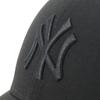 New Era Low Profile Size 7 Cap, Black/Black, 1/4
