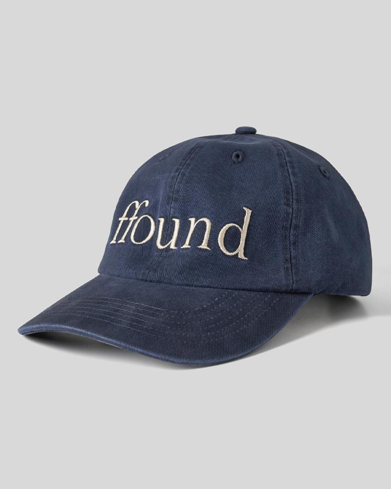 HUMAN N CAT Pound 2 Washed Vintage Ball Cap [Navy]