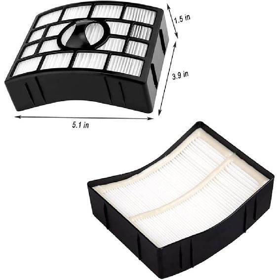 Replacement For Shark APEX DuoClean AZ1002 AZ1000 AZ1000W AX950 AX951 AX952 Vacuum,Part # XFF650 & XHF650 & 1173FT950,1 Soft Brush Roller, 2 Hepa