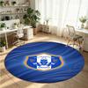 Sheffield Wednesday Printed Round Crystal Velvet Rug Soft Non Slip Floor Carpet For Bedroom Holiday Gift