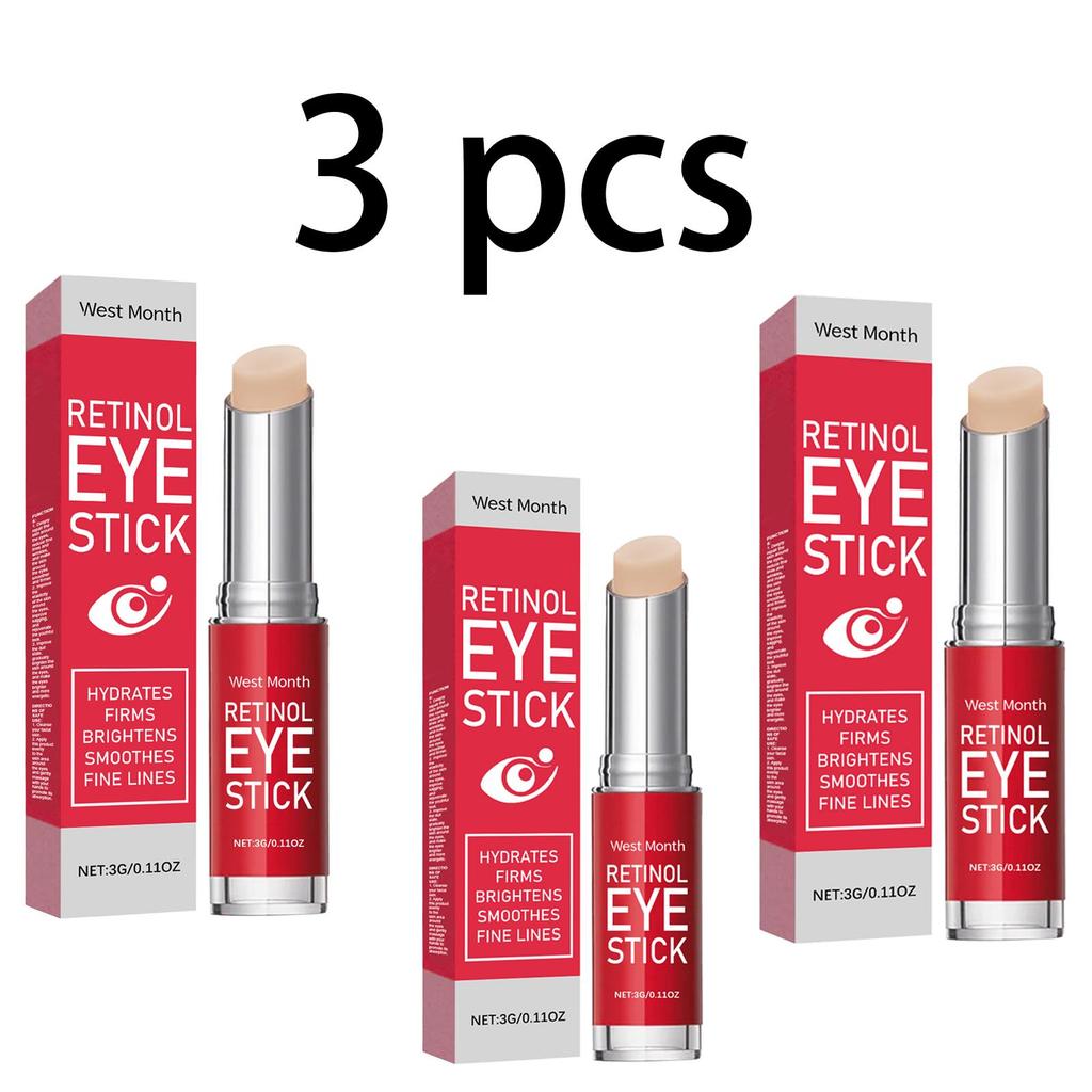 West&Month Retinol Eye Cream Stick Firming, Hydrating, Brightening Massage around the eyes For the eye area 3g