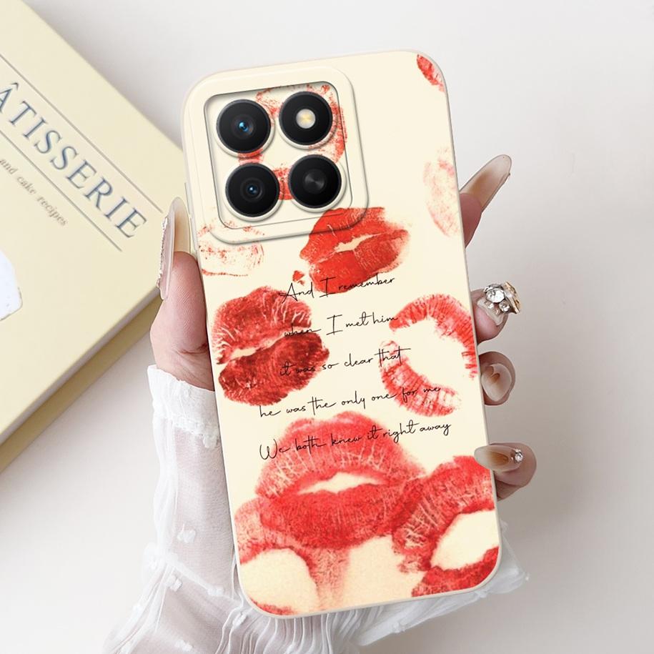 For Honor X8c ABR-LX1 ABR-LX2 ABR-LX3 Case Fashion Girl Butterfly Soft Silicone Couple Cover For Honor X8C X 8C 2025 Phone Shell