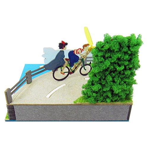 Sankei Studio Ghibli Mini Kiki's Delivery Service Dragonfly and Propeller Bicycle Non-Scale Paper Craft MP07-10