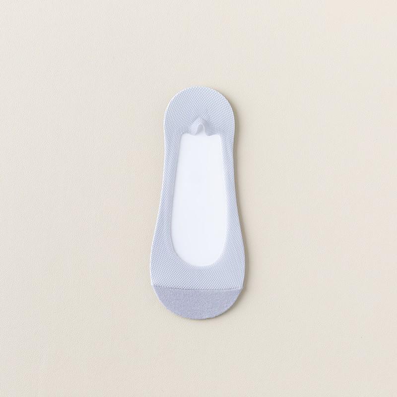 Summer Invisible Non-Slip Boat Socks – Thin, Breathable Mesh, Silicone Grip, No Heel Slip, Perfect with High Heels.