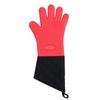 1/2Pcs Silicone Microwave Gloves Oven Mitts Heat Resistant BBQ Gloves With Cotton Lining Anti-Scalding Baking Gloves For Kitchen