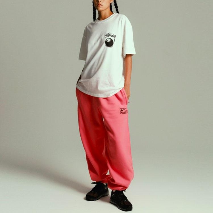 Nike x Stussy 8 Ball T-Shirt (Asia Sizing) White Unisex Tops DO9323-100