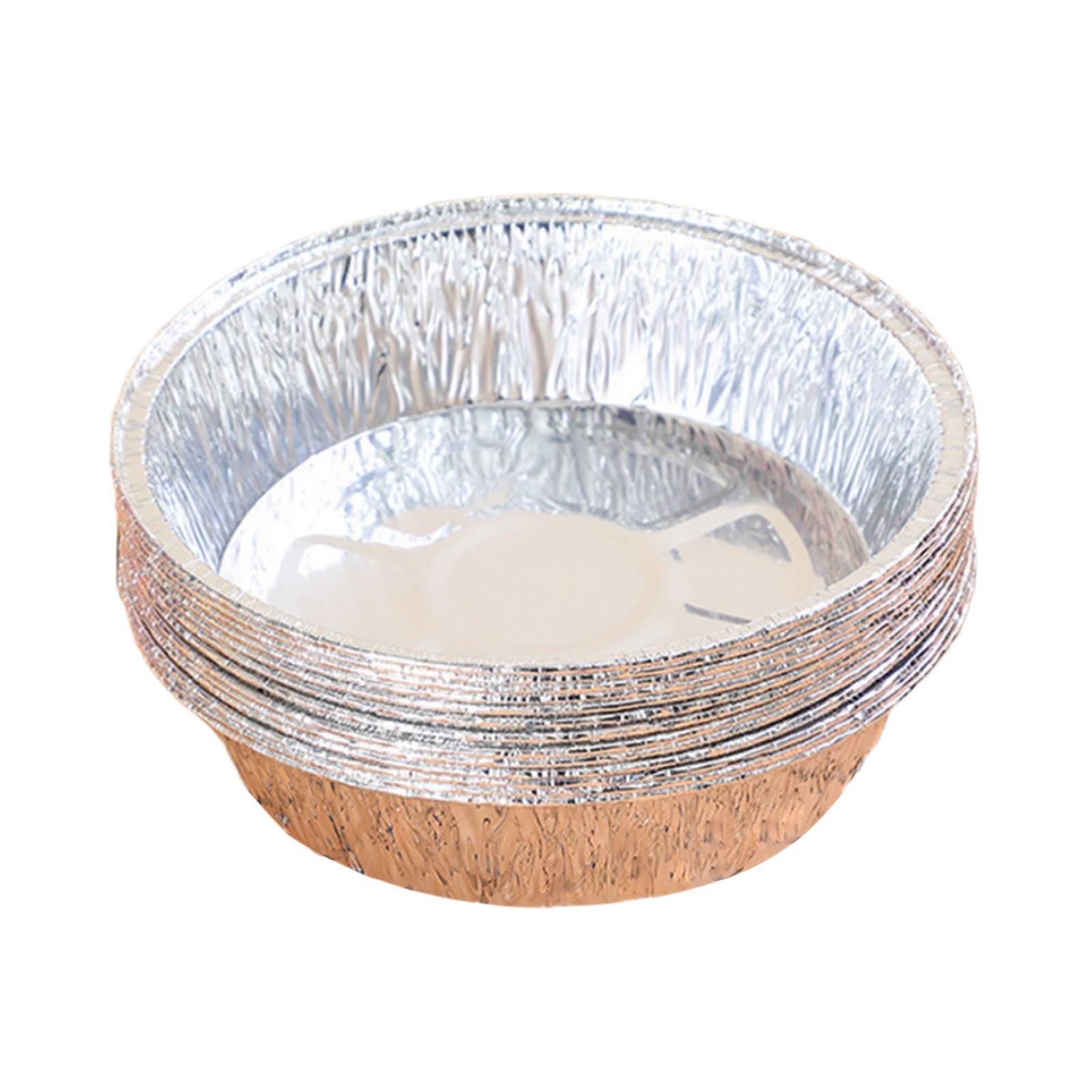 

50 шт. Одноразовый поддон из алюминиевой фольги для аэрофритюрницы, противень для выпечки 6 inch