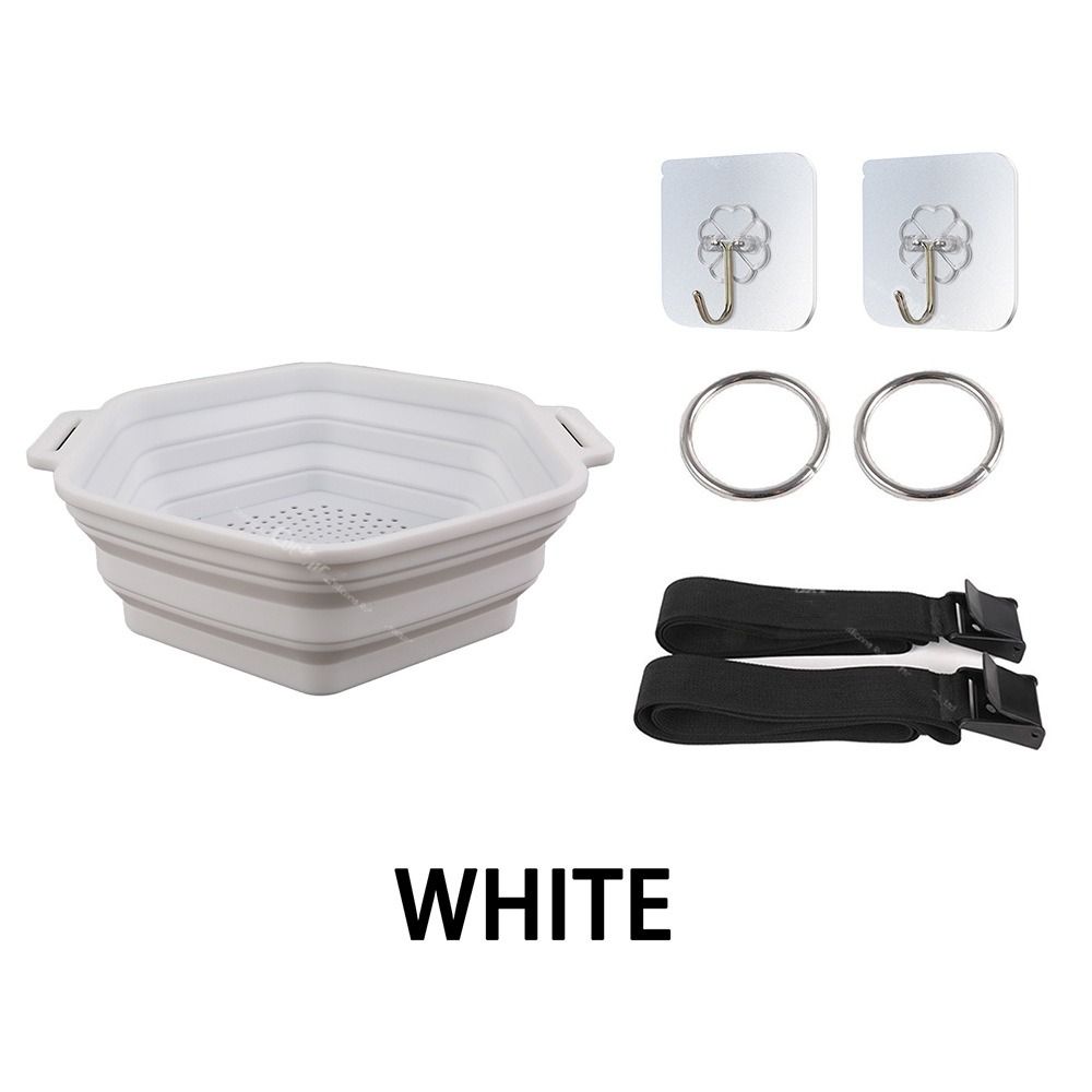 

Силиконовая бочка для ледяной ванны, портативная ванна для снятия стресса, ведро для ледяной ванны, улучшенная циркуляция крови, складная бочка для ледяного душа для путешествий белый