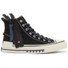 Kappa Casual Lightweight High-Top Canvas Shoes Unisex Sneakers Black K0CW5VS30-990
