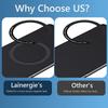 For Xiaomi 9 10 Frameless Magnetic  Slim Case For Xiaomi 9 Mi 10 Pro Mi9 Mi10 Pro Wireless Charging Hard Back Cover