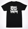 BMTH Bring Me The Horizon Scratch Metal T-Shirt: Aggressive Band Art - Baumwollstoff, Unisex-Passform, Kleidung für Heavy-Music-Fans