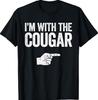 I'm with The Cougar Shirt Matching Cougar Costume T-Shirt