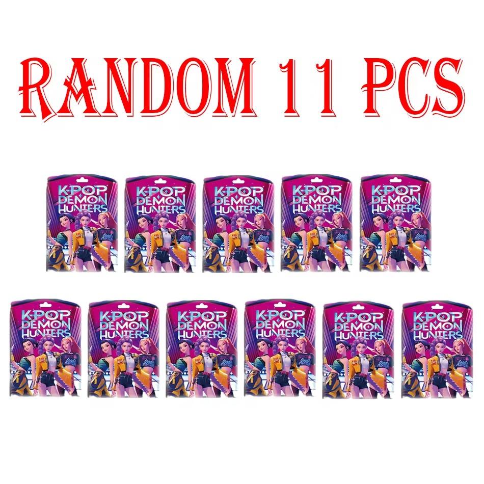 24pcs Random Blind Box 5-12cmAnime KPop Demon Hunters Girl Group RUMI MIRA ZOEY Figure Action Pvc Model Toys Ornaments Gifts