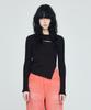 INSTANTFUNK Ribbon Diagonal Knit - Black