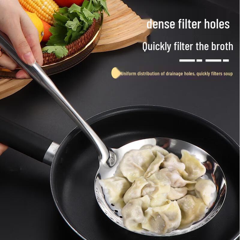 IBOER Stainless Steel Hollow Handle Kitchen Utensils