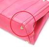 PRADA Canapa Kanapa mini tote Tote Bag canvas pink Women 1BG439 Used
