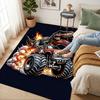 Dino Truck Living Room Nonslip Area Rug Soft Carpet For Bedroom Game Playroom Sofa Office Home Decor Doormat Christmas Gift C9267