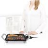 Gril de table électrique Princess Chef Premium - Noir et argenté - Plaque chauffante teppanyaki - 1500 W