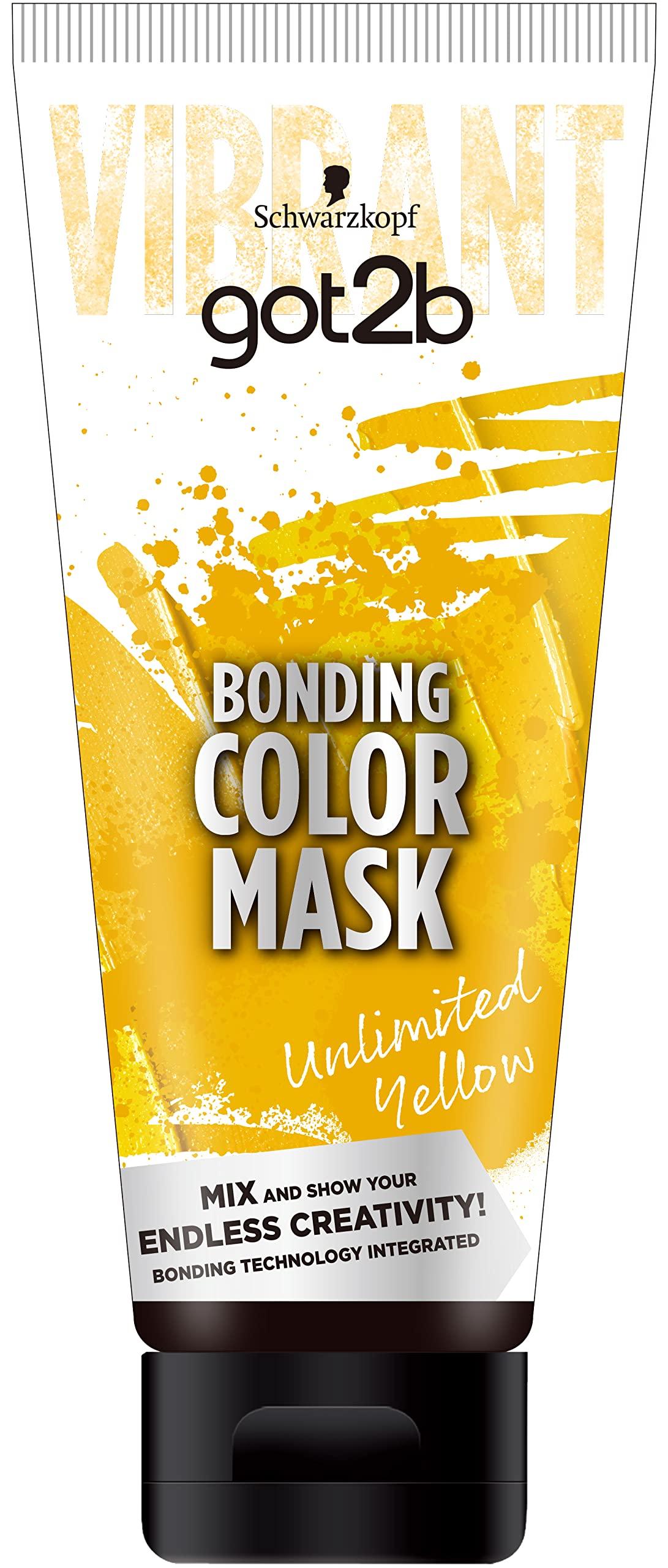 

Schwarzkopf got2b Bonding Color Unlimited 180g Mask, Yellow,