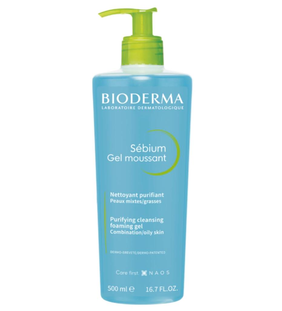 Gel lavant moussant purifiant Sébium de Bioderma - 500 ml