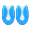 Coussinet de talon en silicone en forme de U pour soulager l'inflammation