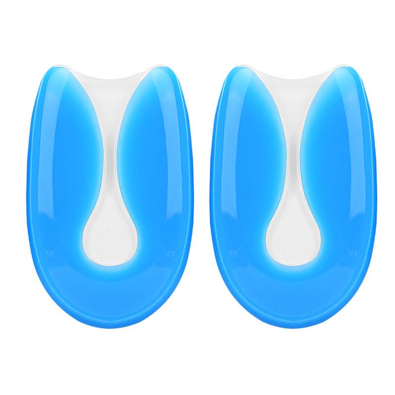 Coussinet de talon en silicone en forme de U pour soulager l'inflammation