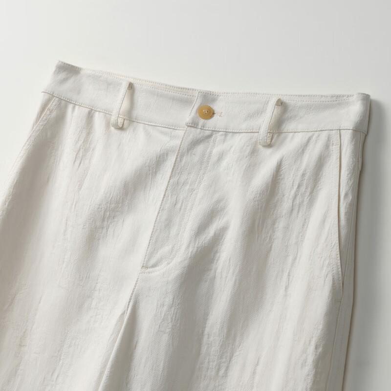 Women's Autumn Printed Straight-Leg Draping Trousers