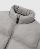 Lemain Second Essential 2-Way Oversized Puffer Short Padded Jacket [Grey]