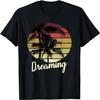 Vintage California Dreaming Retro Surf California Sunset T-Shirt(2)