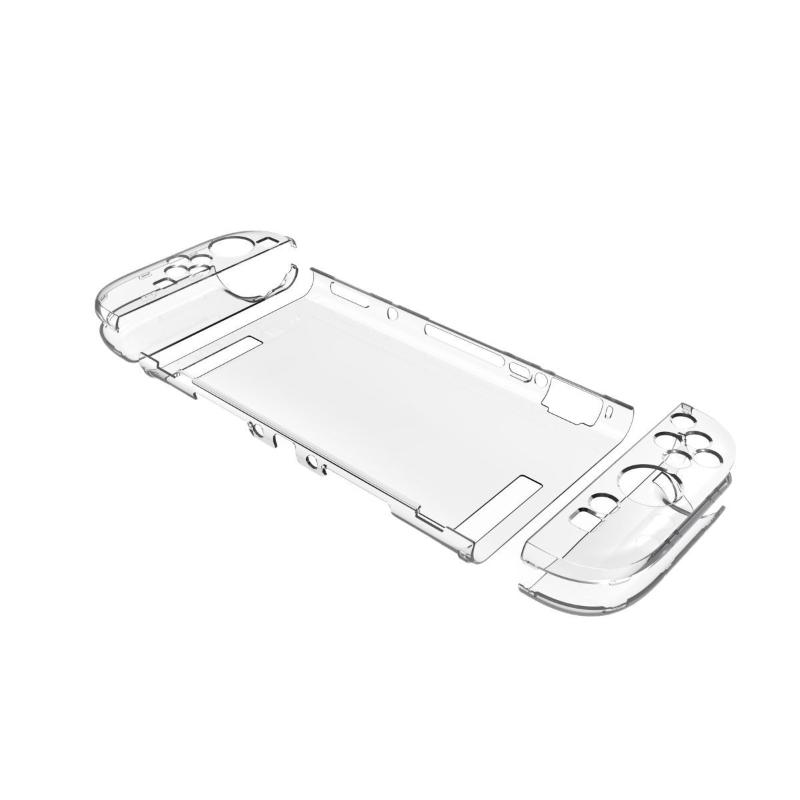 Transparent Pc Hard Case Protective Shell Cover For Ns Switch 2 Game Console Joy-Con Back Full Protector For Switch Accessories