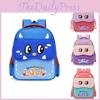 Cute And Cool Cartoon Pattern Kids Backpack Breathable For Boys And Girls