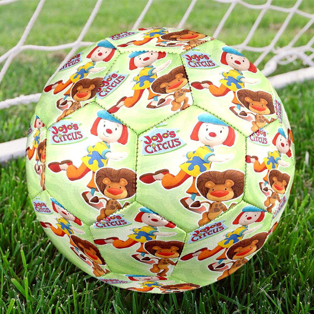 JoJo's Circus Theme Size 5 Soccer Ball, Suitable for Both Indoor and Outdoor Matches, a Gift Suitable for Everyone.
