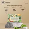 Wavertree & London Basil Lime Orange Essential Oil Handmade Soap