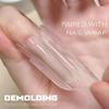 120 Pièces Formes d'Extension d'Ongles Sans Clip Style Sandwich Matériau ABS Flexible et Résistant pour Diverses Formes d'Ongles