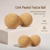 Cork Peanut Fascia Massage Ball Set