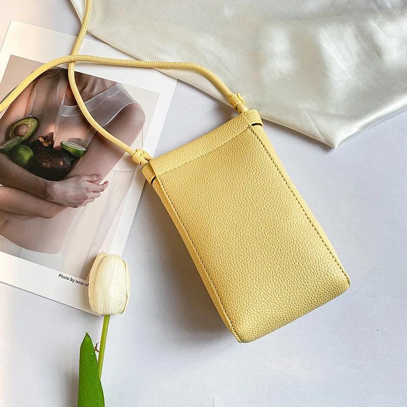 

New Women Handbags Female High Quality Pu Leather Shoulder Bags Large Capacity Crossbody Bags For Women Phone Purse Dropshipping жовтий