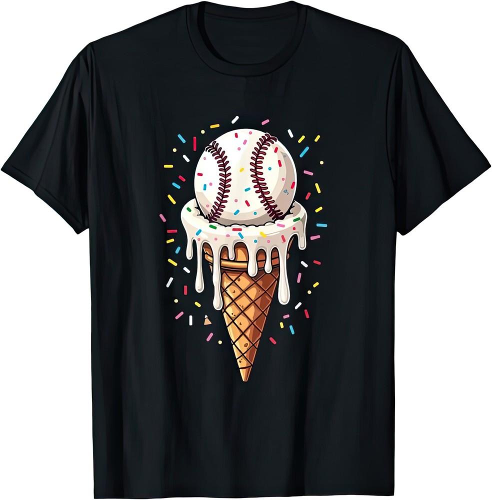 Baseball Ice Cream T Shirt