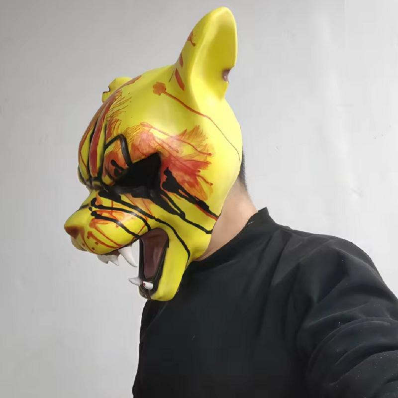 Populaire luiaardmasker hoofddeksel kan worden gelabeld en slaagt voor kwaliteitscontrole met gratis labeling