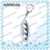 Waves Surfing Surfboard Keychains for Accessories Bag Bicycle Pendant Keyring Jewelry Fans Creative Beach Travel Gift Chaveiro