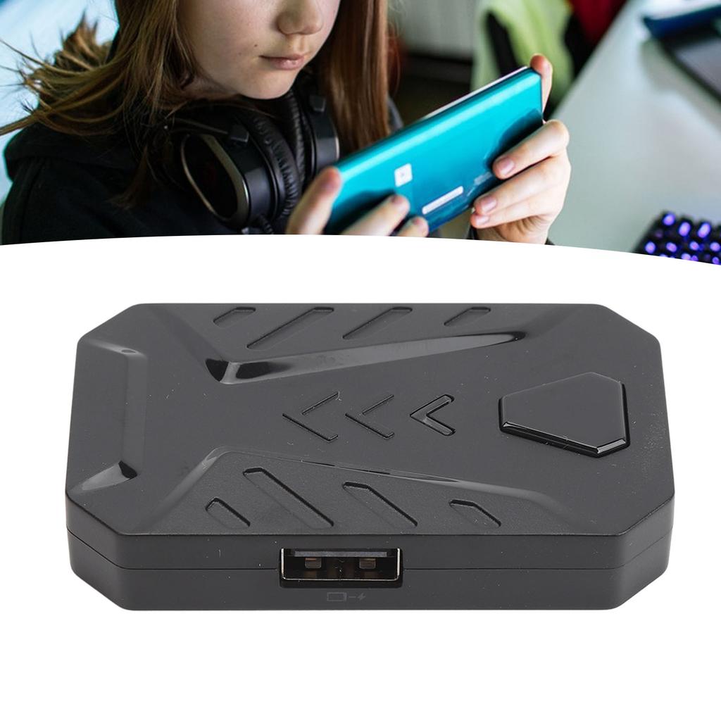 Gaming Keyboard Mouse Converter Bluetooth 4.0 Delay Free Portable Mobile Game Converter USB 2.0 Fast