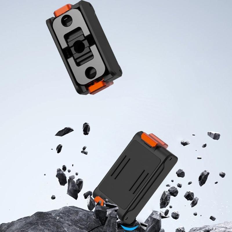 Universal Camera Mounting Base Tool Easy Quick Detach Camera Base Travel Photography Gear for Action 5pro/4 Use