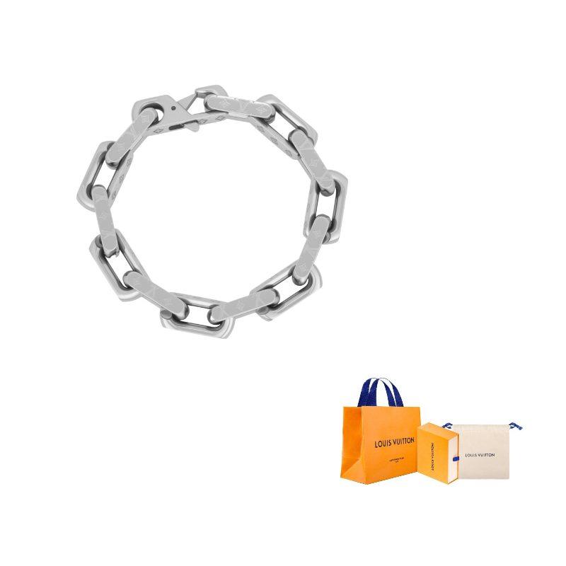 Lv Monogram Chain Bracelet M00308