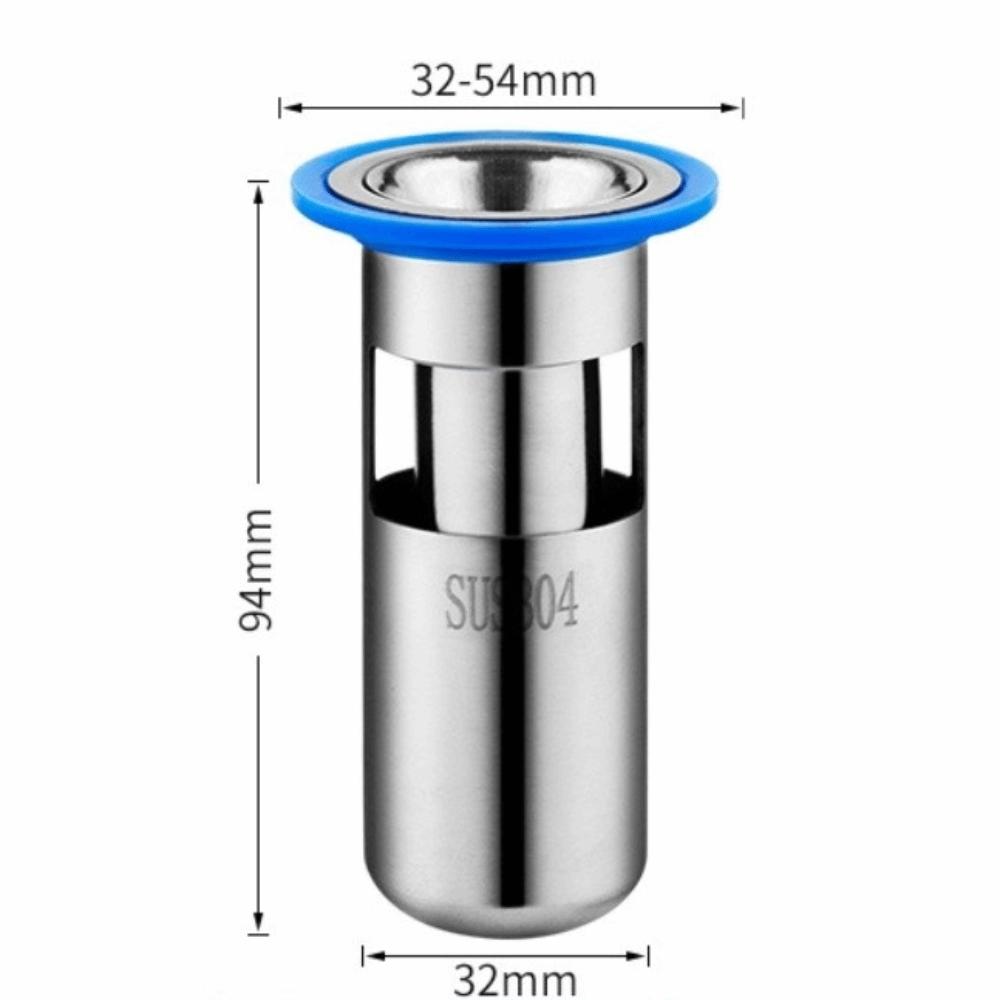 U-type Floor Drain Core Stainless Steel Bathroom Sewer Drain Sealed Floor Drain  Sewer Drain