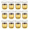 PATIKIL 50ml Low Form Glass Beaker, 12 Pack 3.3 Borosilicate Glass Graduated Printed Scale Measuring Cups with Spout for Kitchen Lab Liquids