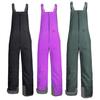 Women Overalls Front Zipper Waterproof Adjustable Shoulder Strap Thermal Windproof Sleeveless Anti-static Plus Size Pockets Outdoor Jumpsuit