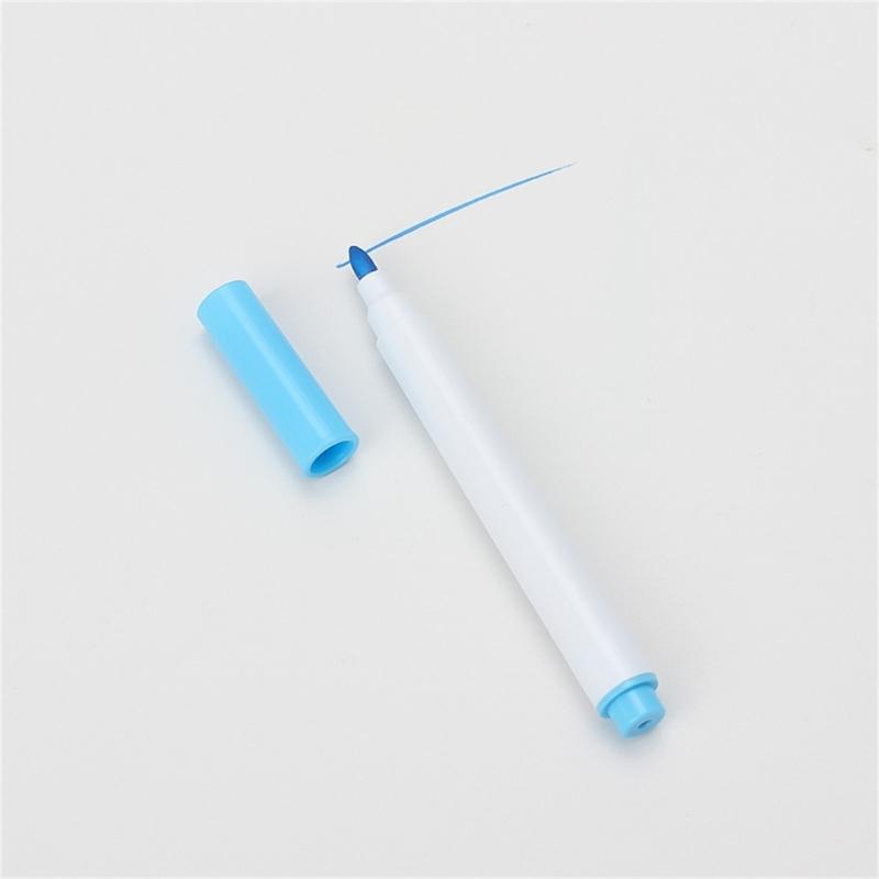 12 Colors Fabric Marker Pen Disappearing Erasable Pen Water Soluble Pen Fabric Marking Pen Sewing Supplies for Quilting