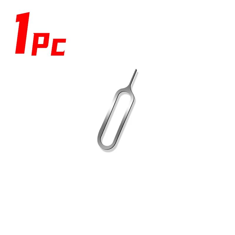 1-200 Stück SIM-Karten-Entfernungswerkzeug Edelstahl Auswerferstift Schlüssel für iPhone Samsung Huawei Android-Handy Fachöffnung Anti-Verlust