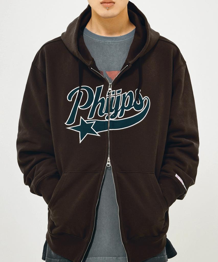 Physical Department Startail Zip-Up Hoodie_Gray