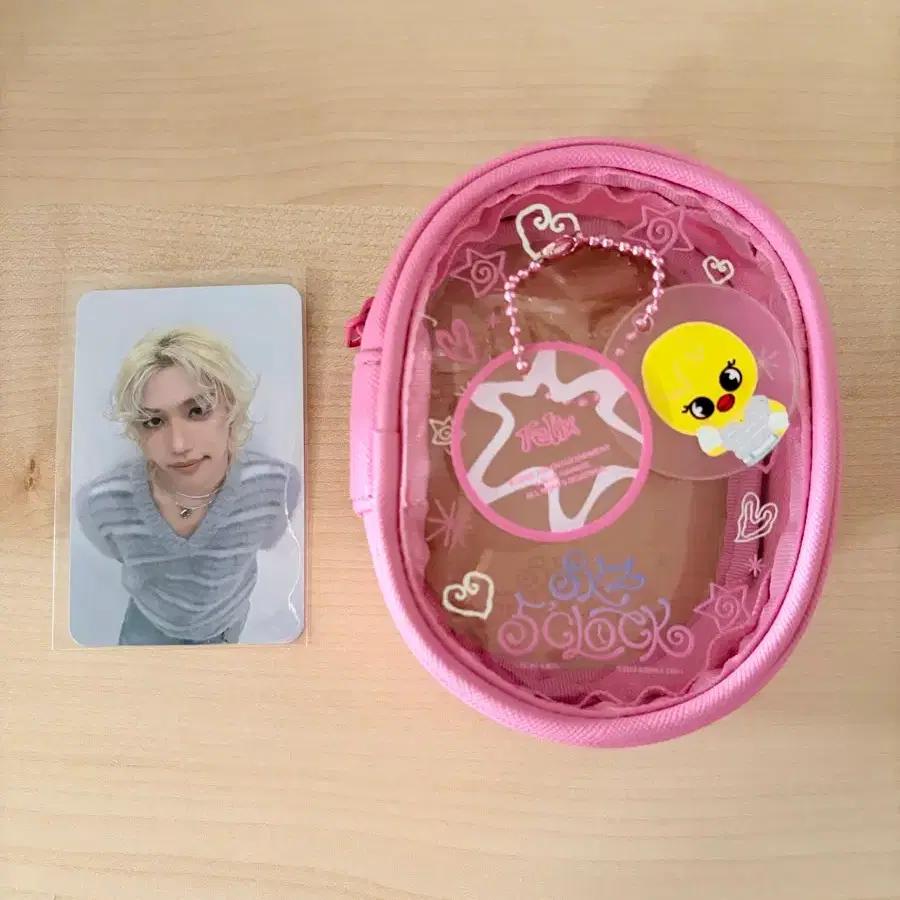 STRAY KIDS (Below Cost)SKZ Felix photocard o Clear Pouch Felix